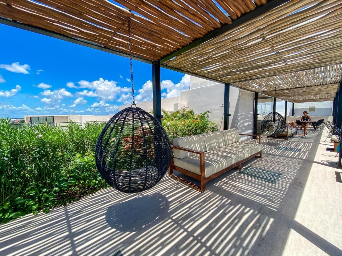 Big Studio At Kaab By The Beach With Roof Top Pool, Sauna And Jacuzzi Near Paseo Del Carmen Mall Πλάγια Ντελ Κάρμεν Εξωτερικό φωτογραφία